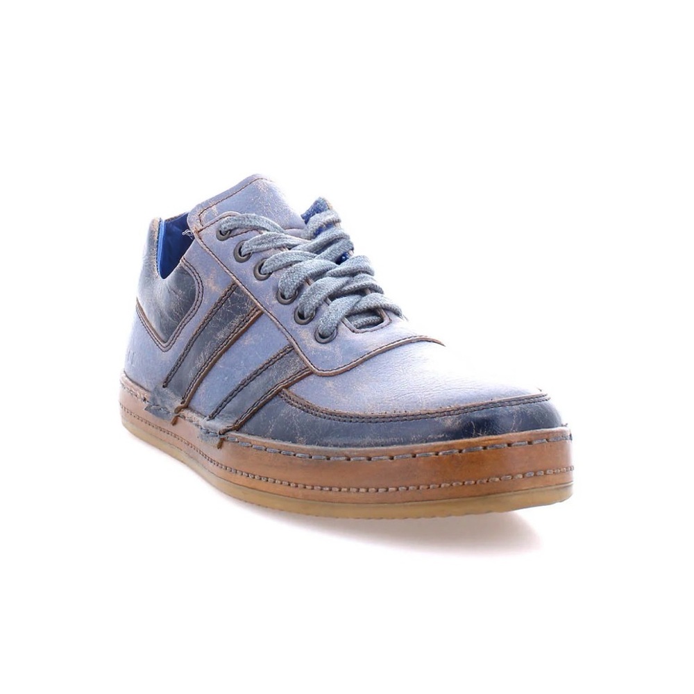 BED|STU Firepower Cobalt Deep Blue Lux Men's Sneakers, 10.5 - Picture 3 of 13